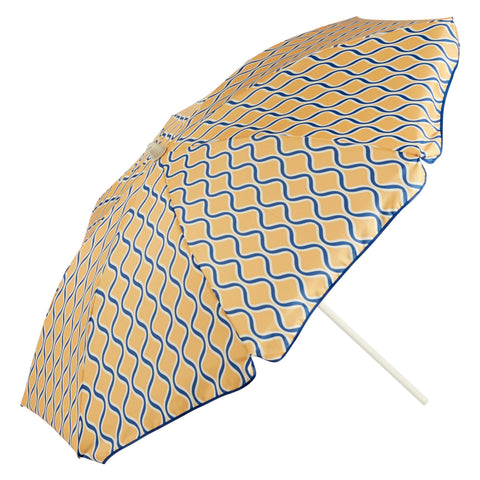 Geometric beach umbrella