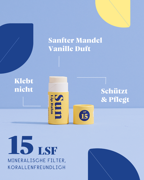 Lip care - SPF 15 Almond & Vanilla