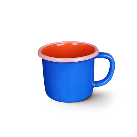 Enamel colorama mug