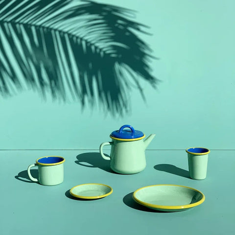 Enamel colorama mug