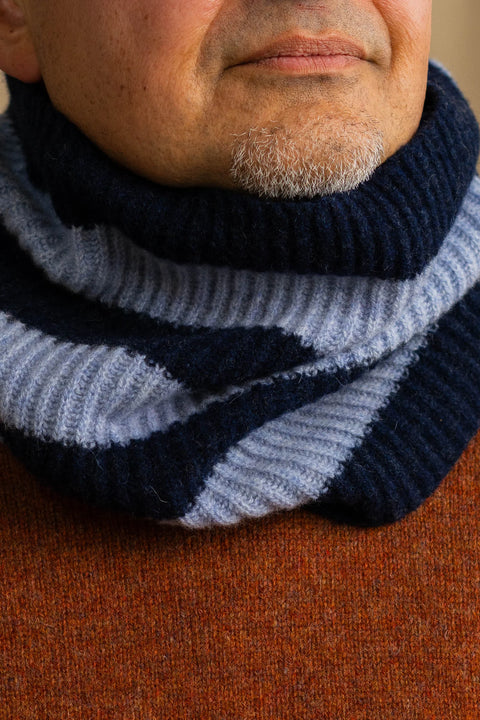 Stripe Fisherman Snood