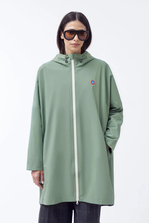 Liberte long rain jacket