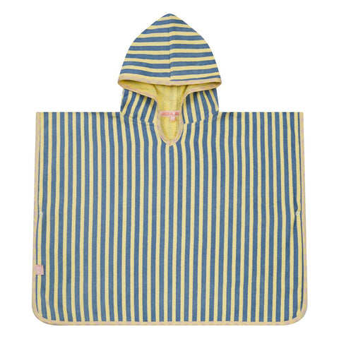 Kids towelling poncho