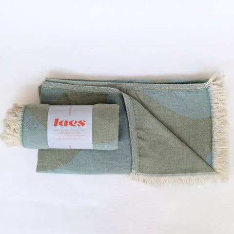 Harbour Turkish cotton beach towel