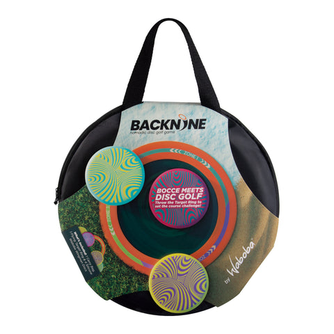 Backnine flying disc game