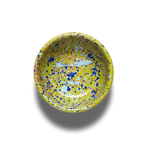 Large enamel bowl