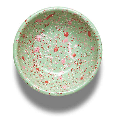 Large enamel bowl