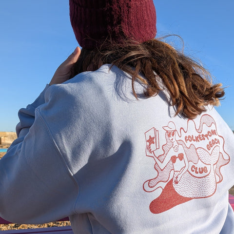 Mermaid relax fit sweatshirt