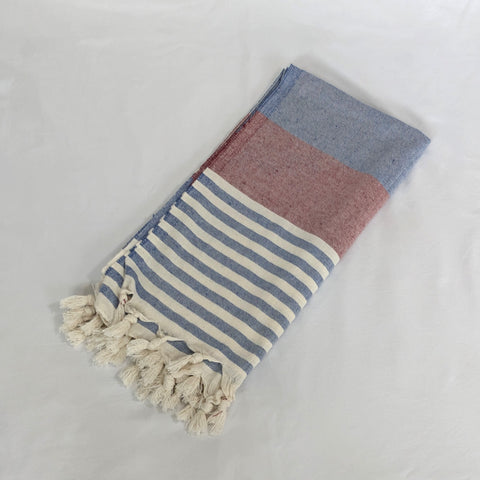 Striped Turkish beach towel