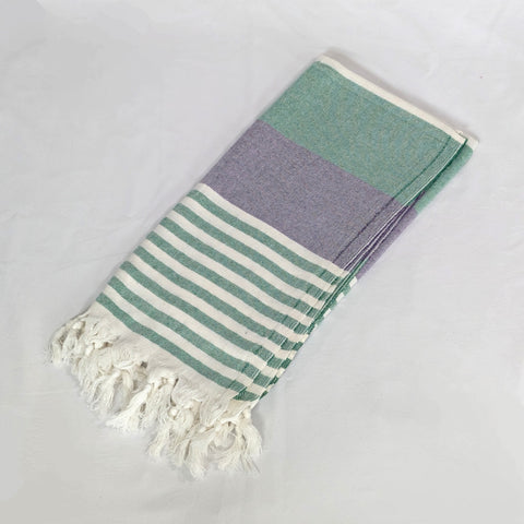 Striped Turkish beach towel