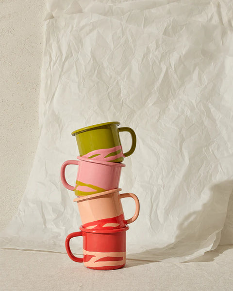 Enamel mug