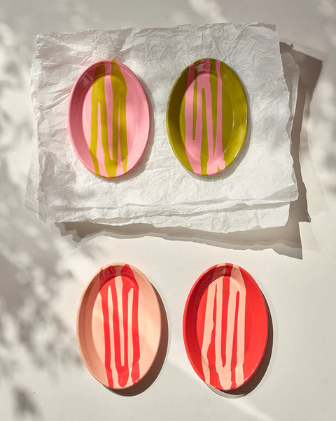 Enamel pie plate
