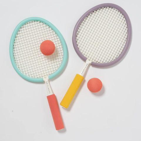 Foam beach paddles