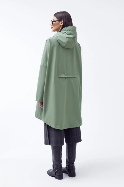 Liberte long rain jacket