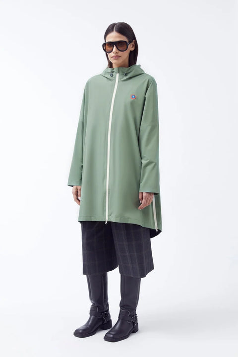 Liberte long rain jacket