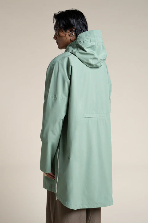 Liberte long rain jacket