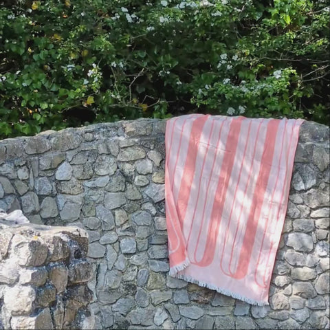 Bridge Turkish cotton beach towel